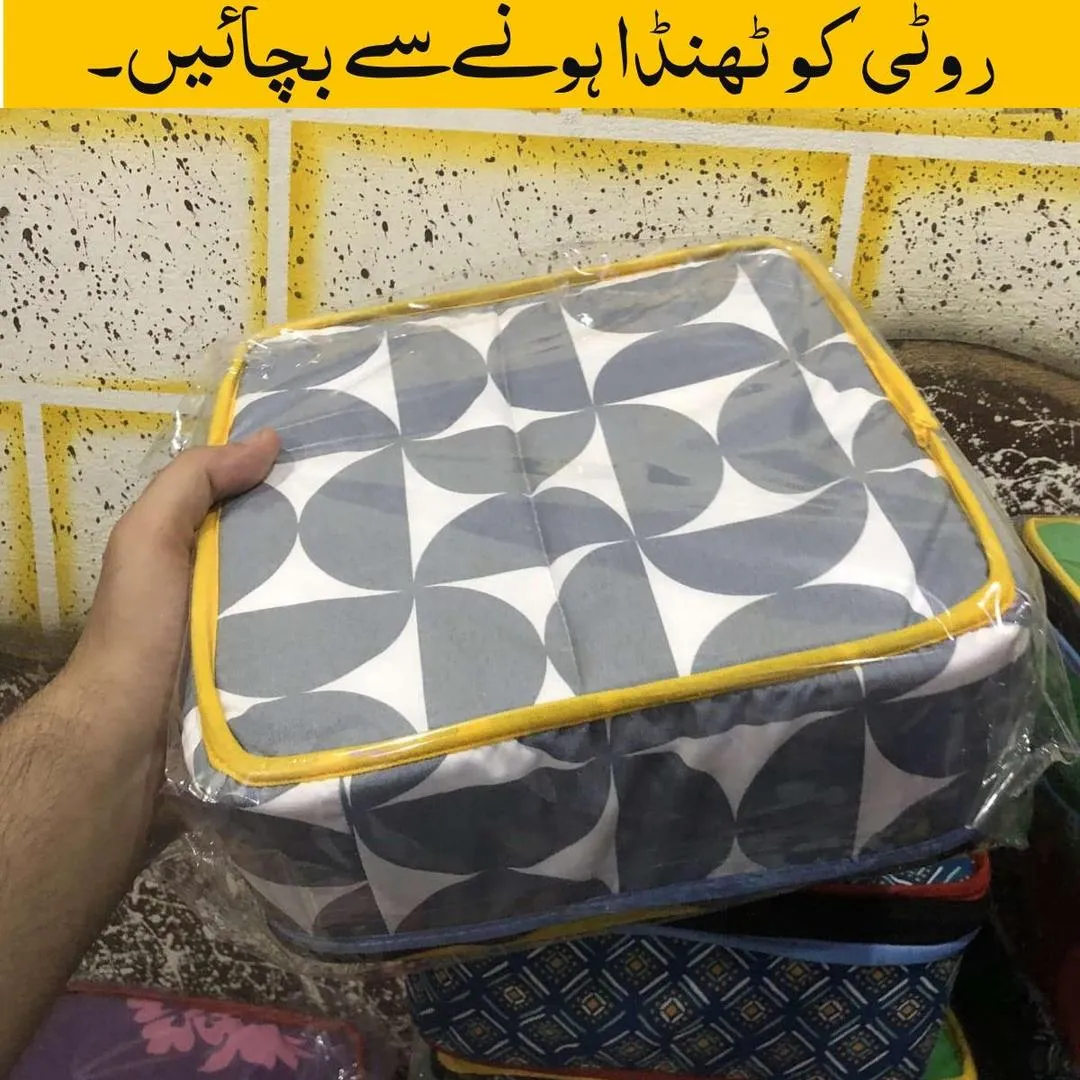 Portable Insulated Zipper Hotpot Food Warmer Bag – Thermal Roti & Meal Storage Container (14 Inch) - Image 4