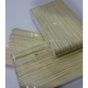 Wooden Ice Cream Craft Sticks 6 Inch x 2cm Width – Pack of 150 Natural Wooden Sticks for DIY Crafts, Art Projects & Food Serving