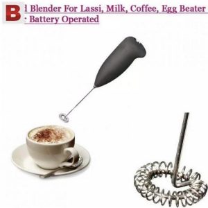 Stainless Steel Milk, Coffee, Lassi & Egg Whisk Blender