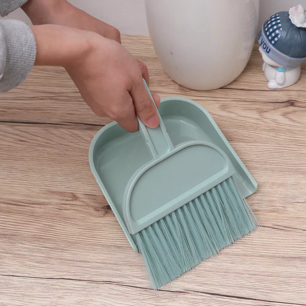 1 Pc Imported Mini Broom & Dustpan Set - Perfect for Desktop Cleaning and Quick Cleanups (Random Color) - Image 5