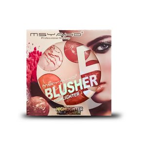5-in-1 MSYAHO Professional Makeup Palette Â– 3D Highlighter, Blusher, Contour, Bronzer & Illuminator All-in-One Kit