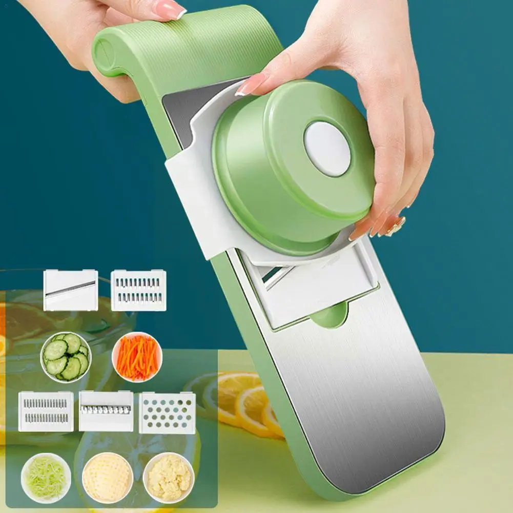 Stainless Steel Multifunctional Vegetable Cutter Grater For Vegetables Slicers Shredders Peeler Carrot Fruit Vegetable Cutting Kitchen Tool. - Image 4