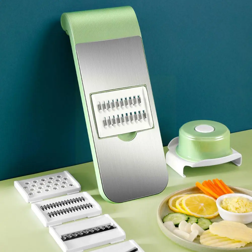 Stainless Steel Multifunctional Vegetable Cutter Grater For Vegetables Slicers Shredders Peeler Carrot Fruit Vegetable Cutting Kitchen Tool. - Image 2