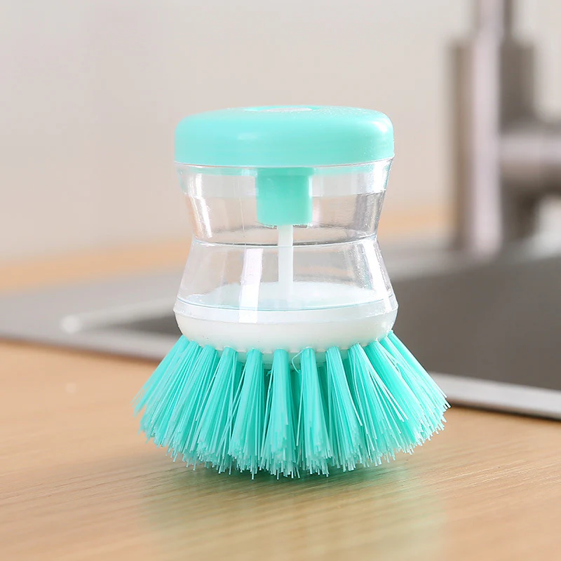 Mini Kitchen Liquid Dish Cleaning Brush - Image 5