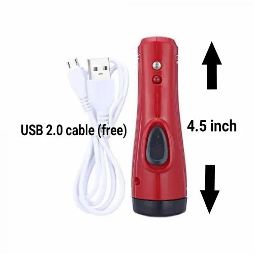 Mini Rechargeable LED Torch Light Brightness Flashlight LED Torch Light Emitting - Image 3