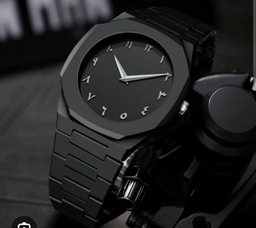 Full BLACK AURA Quartz Watch Lightweight Design, , Premium Quality & Finish - Best Quality Analog Watch For Boys - Watch For Men | Full Black Color Watch