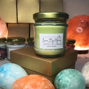 Sour Berry Candle - Sour, Sweet, and Oh-So-Irresistible  Handmade Berry Fusion Soy Wax Candle -100 gram