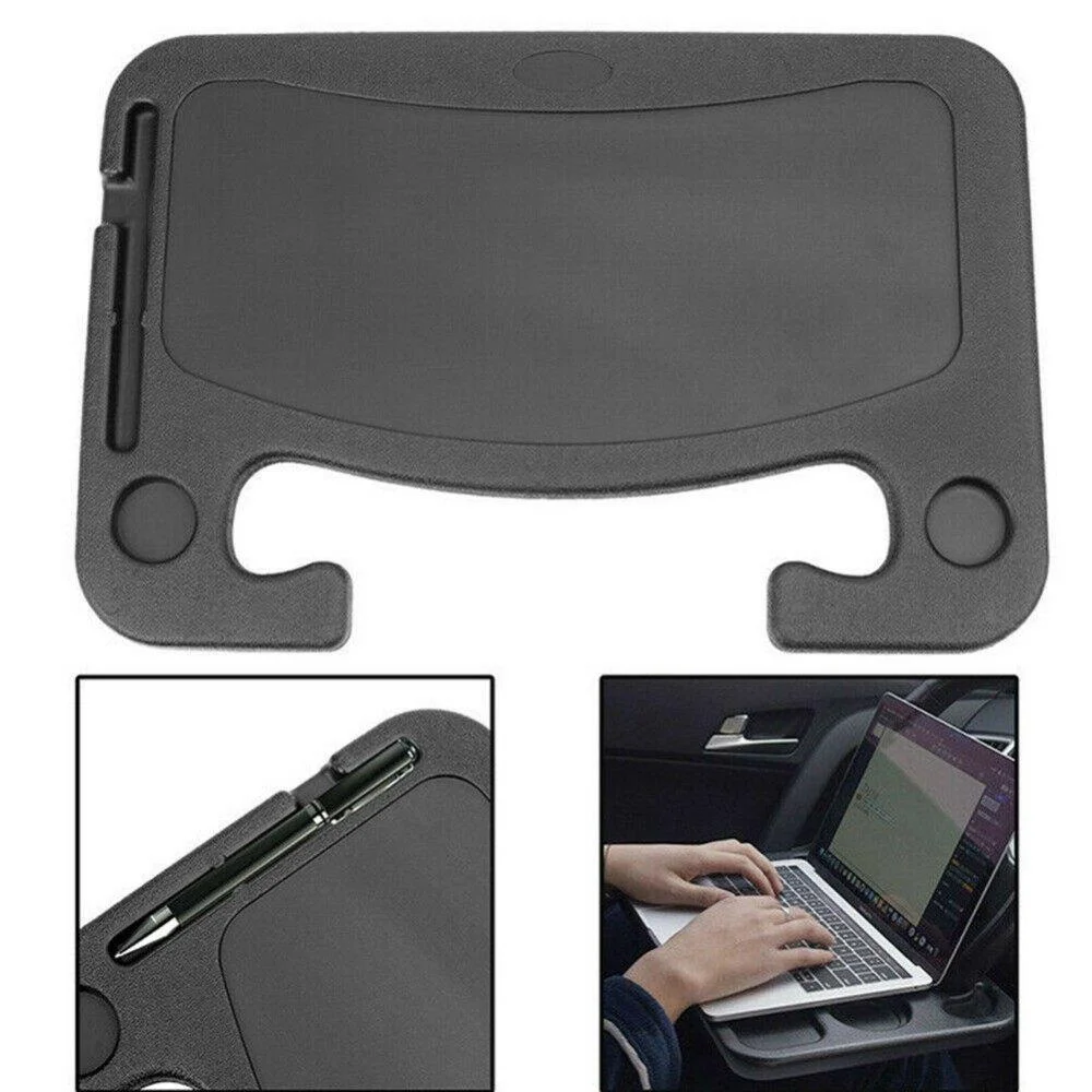 Portable Car Steering Wheel Tray -Multi functional Wheel Desk for Laptop Notebook and Food Steering Wheel Tray - Image 3
