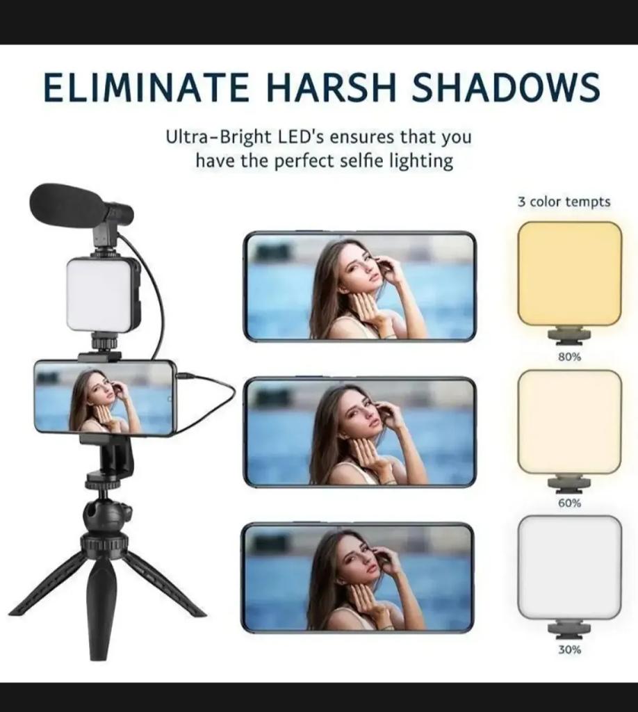 Video vlog making kit with remote Good quality - Image 5