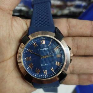 Pepsi Rubber Strap Gents Watch With Normal Box (random color)