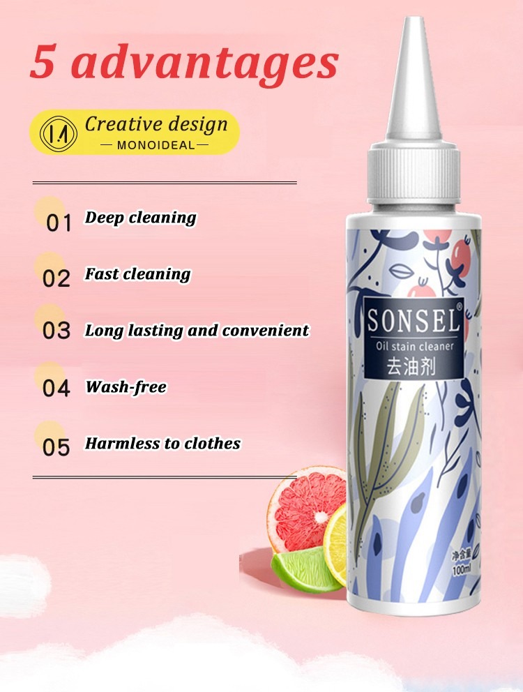 Stain Removal 100ml Sonsel Stain Remover Clothes Strong - Image 2