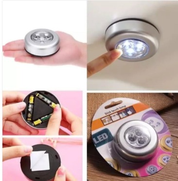 3 Bulb Touch Light Powered Touch Control Under Cabinet Light ( made in China) - Image 2