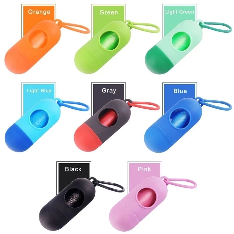 Disposable Baby Diapers Bag Box Kit - With Dispenser Lead Clip (Random Color) - Image 5