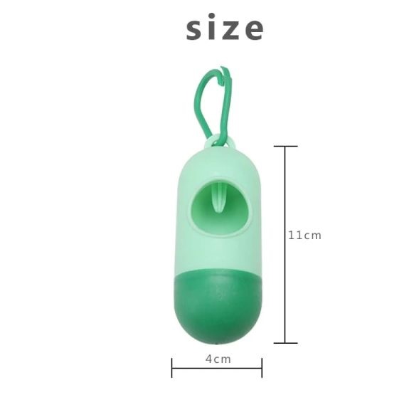 Disposable Baby Diapers Bag Box Kit - With Dispenser Lead Clip (Random Color) - Image 4