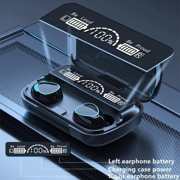 M10 Earbuds Wireless Bluetooth Ear Buds Stereo Earphones - Image 4