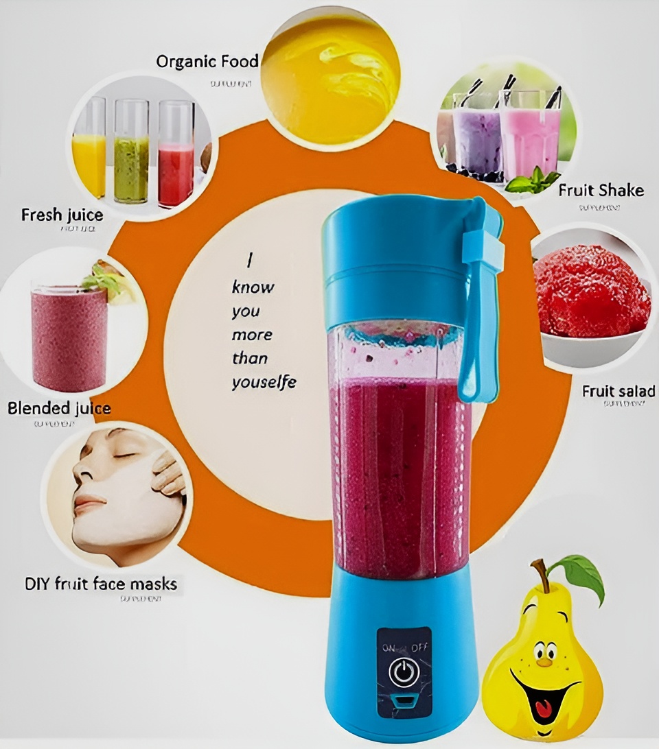 Portable Mini 6 blade Juicer blender - Image 4