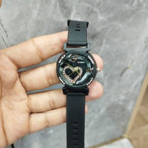 Curren Rubbar Belt Ladies Watch Model Heart - Without Box