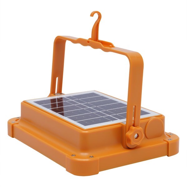 Outdoor LED Flood Light with Solar Panels (model D08L) - Image 2