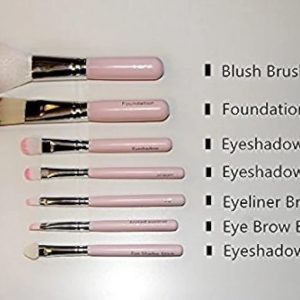 8 in 1 Makeup Brush Set & Blender Deal