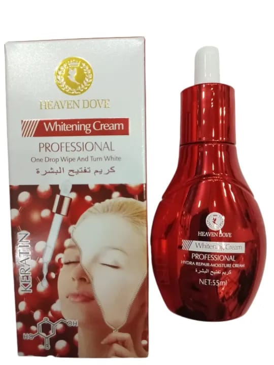 Heaven Dove One Drop Keratin whitening Cream and Essence 55ml - Image 4