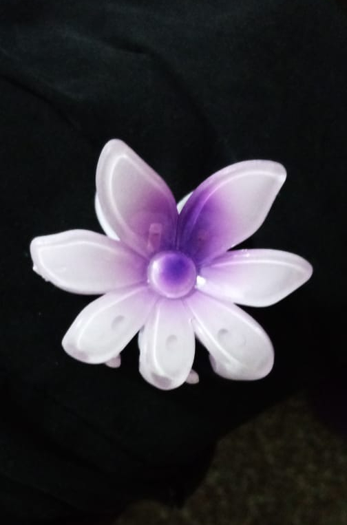 1 Pc - Flower Hair Clip Colorful Hair Band For girls & Women - Image 4