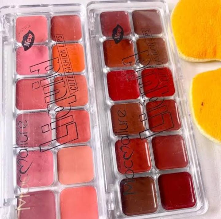 Mocallure Lipstick and Blush palette - Image 4
