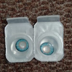 Aqua green lens