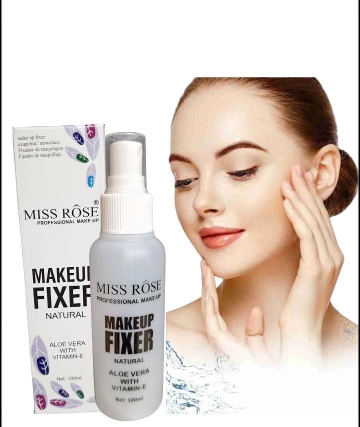 Makeup Fixer - Fixer Spray - Spray With Natural Aloe Vera With Vitamin E - Professional Makeup Fixer - Makeup Fixer - Image 3