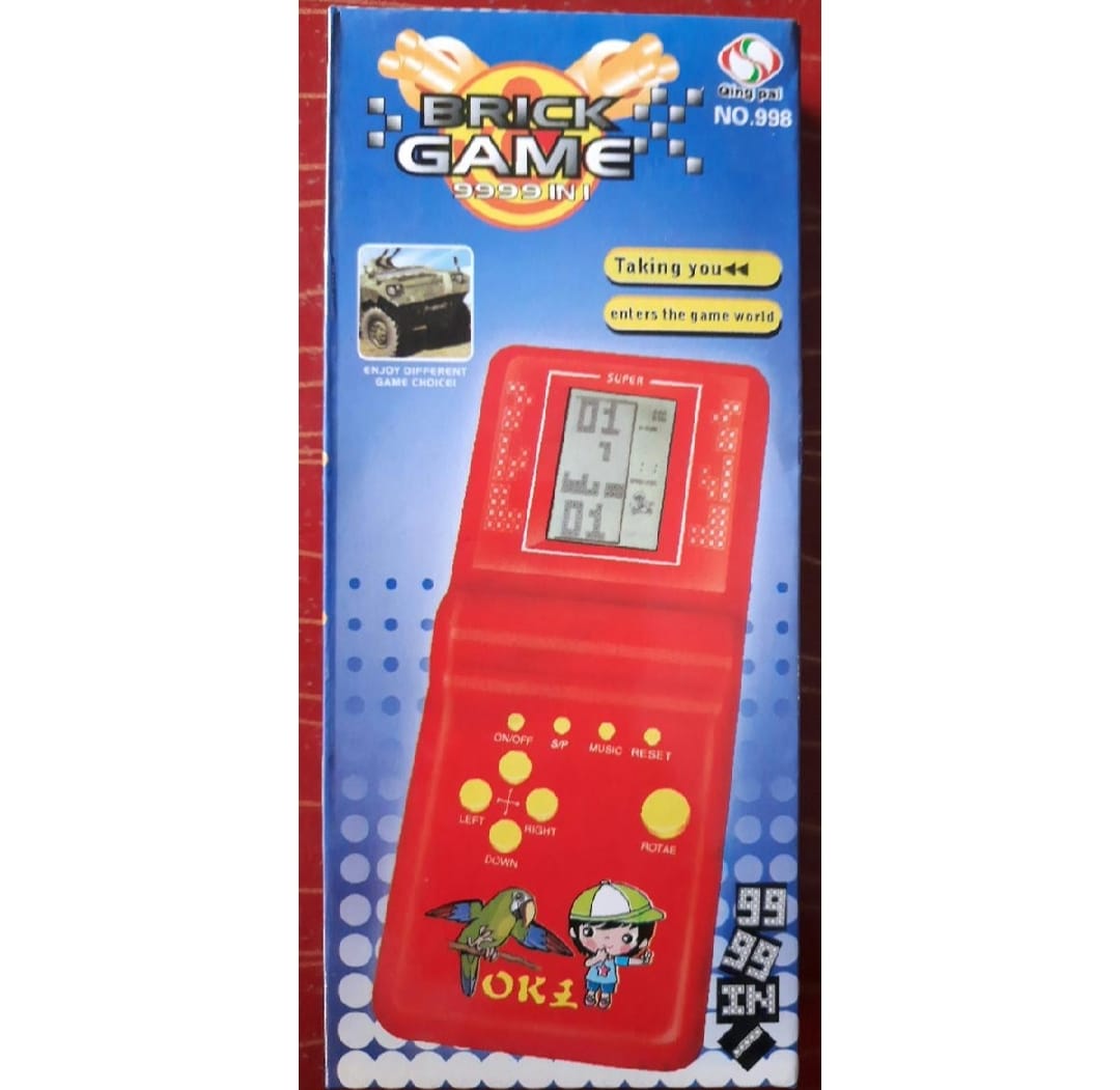 Brick Game on Original Model No 998 Video Game Toy Gift for Kids/ Children - Image 4