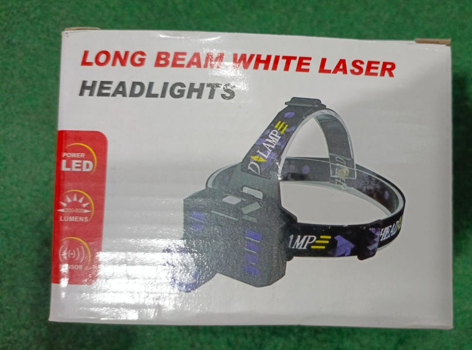 Headlamp Rechargeable Powerful Head Lamp with Built-in Battery Outdoor Camping Headlight Head Flashlight Head Light - Image 2