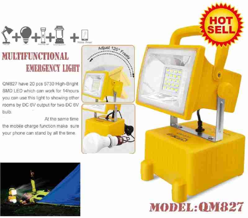 Soxin Qm - 827 Rechargeable Portable Emergency Led light - Image 2