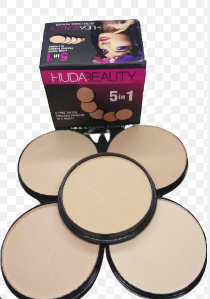 Huda Beauty 5 In 1 Compact Face Powder - Image 3