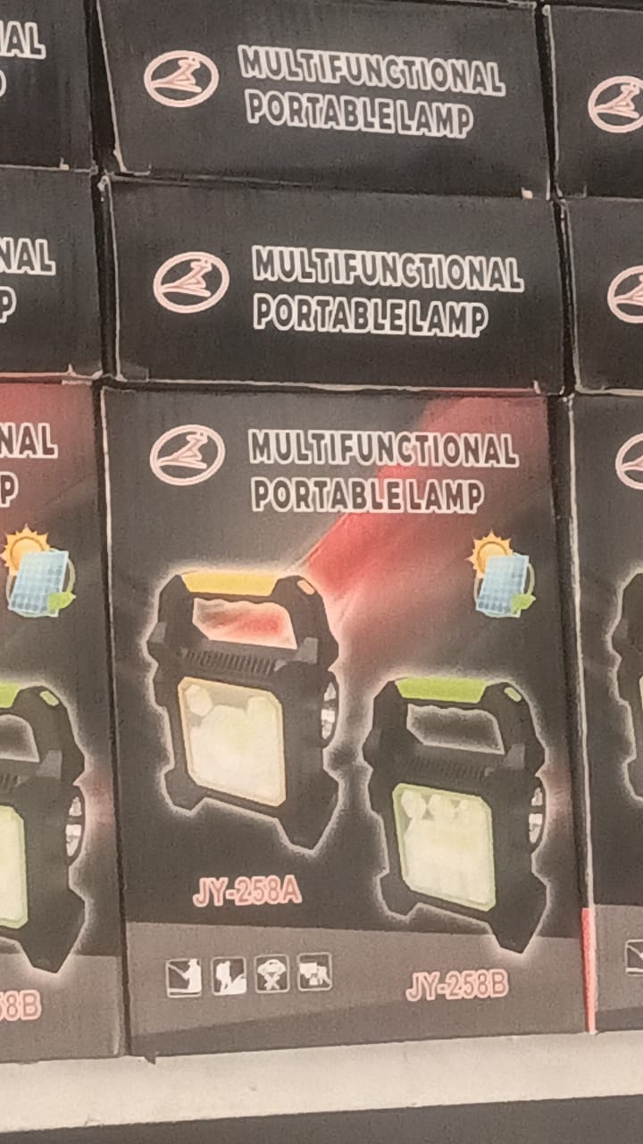Multifunctional Solar Portable Emergency Lamp JY-258a - Image 5