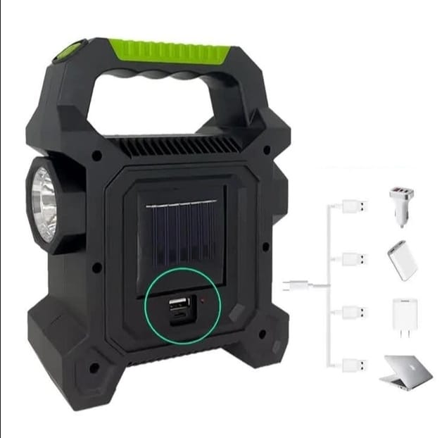 Multifunctional Solar Portable Emergency Lamp JY-258a - Image 4