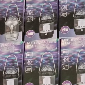 Rechargeable 2-in-1 Outdoor Camping Lamp & Disco/Fancy Light Stage Light with USB Cable (Random color)