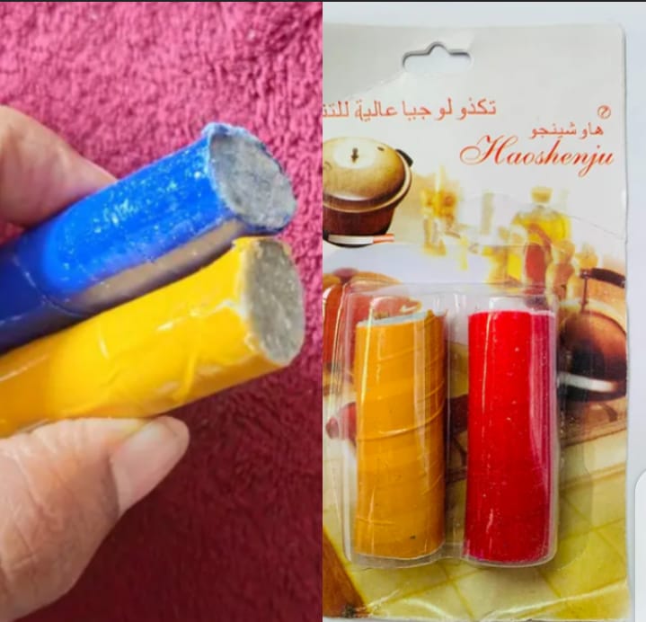 2pcs Magic Stain Remover Sticks - Powerful Rust & Dirt Cleaner for Pots, Pans & Kitchen Utensils. - Image 3