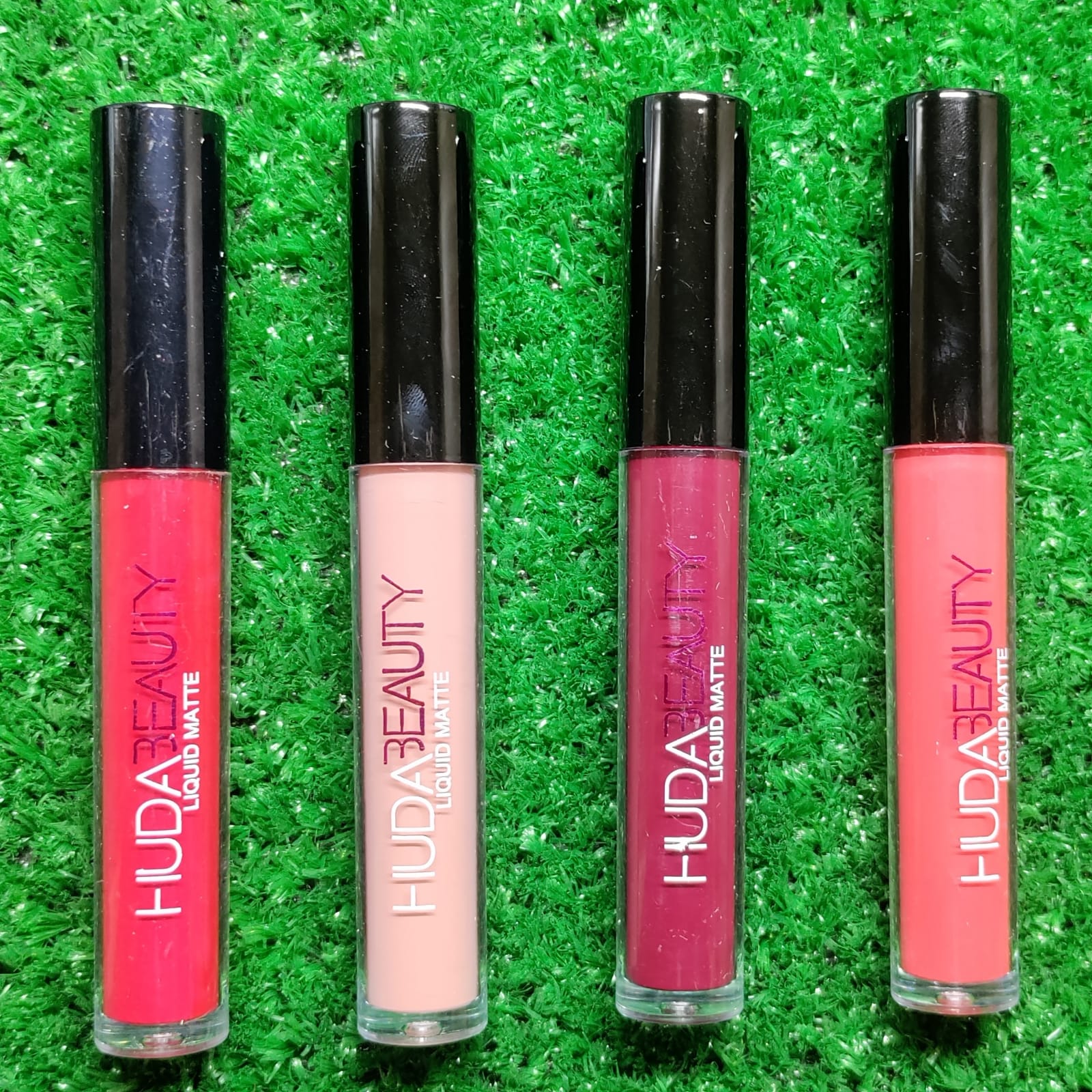 Huda Beauty Liquid Matte Lipgloss for girls (random color) - Image 4