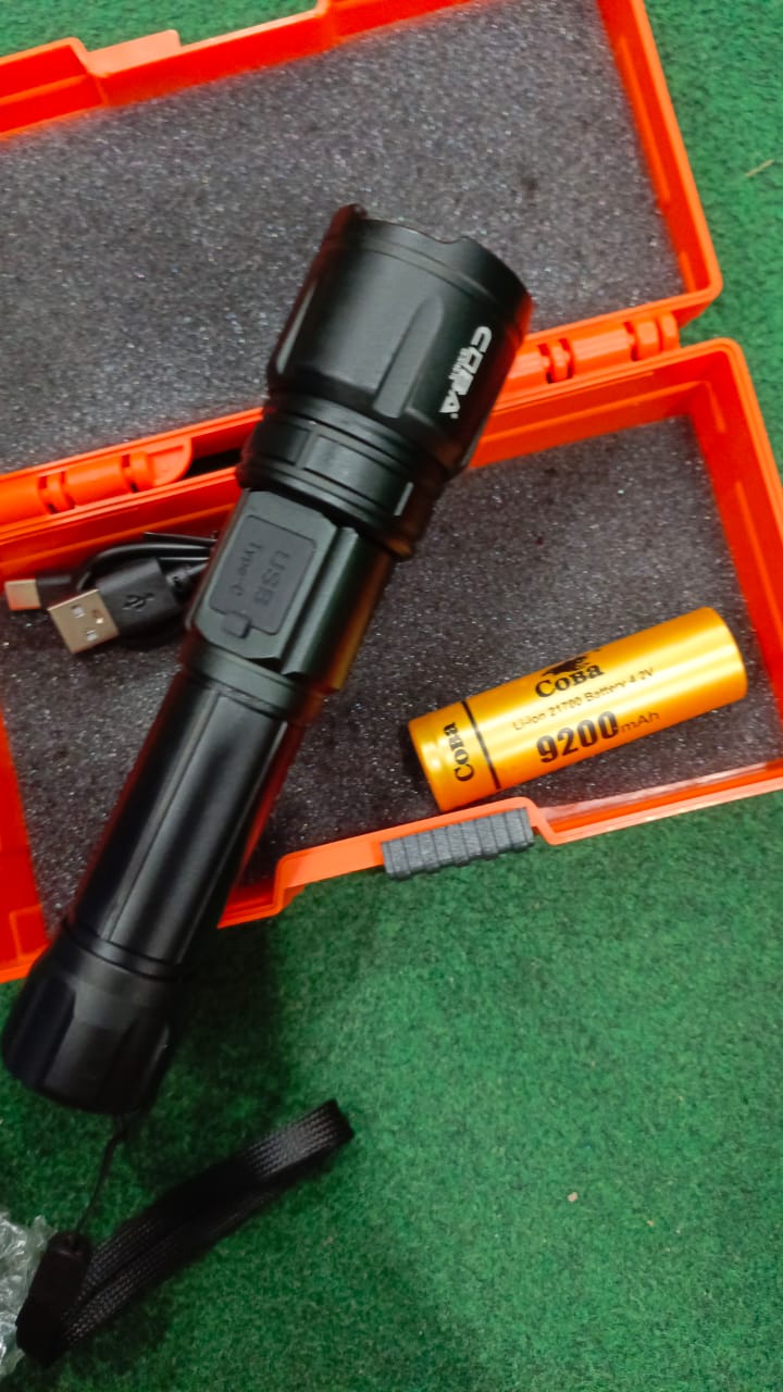 Cobra TG Usb Charging Led Flashlight 200M - Image 2