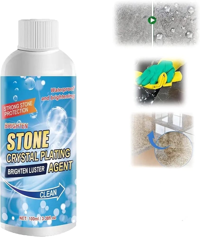 Stone crystal Agent Cleaner, Marble Cleaner and Polish, Universal Stone Cleaner(Tile cleaner) 250ml - Image 4