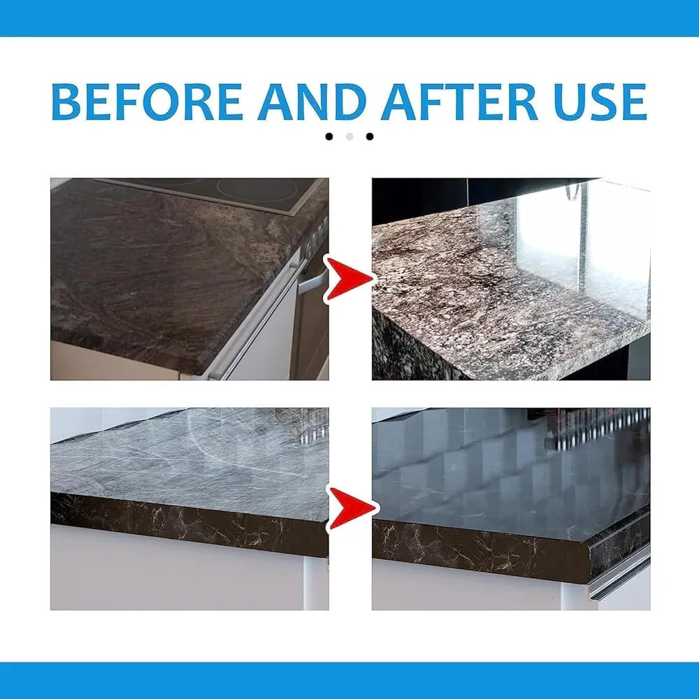 Stone crystal Agent Cleaner, Marble Cleaner and Polish, Universal Stone Cleaner(Tile cleaner) 250ml - Image 2