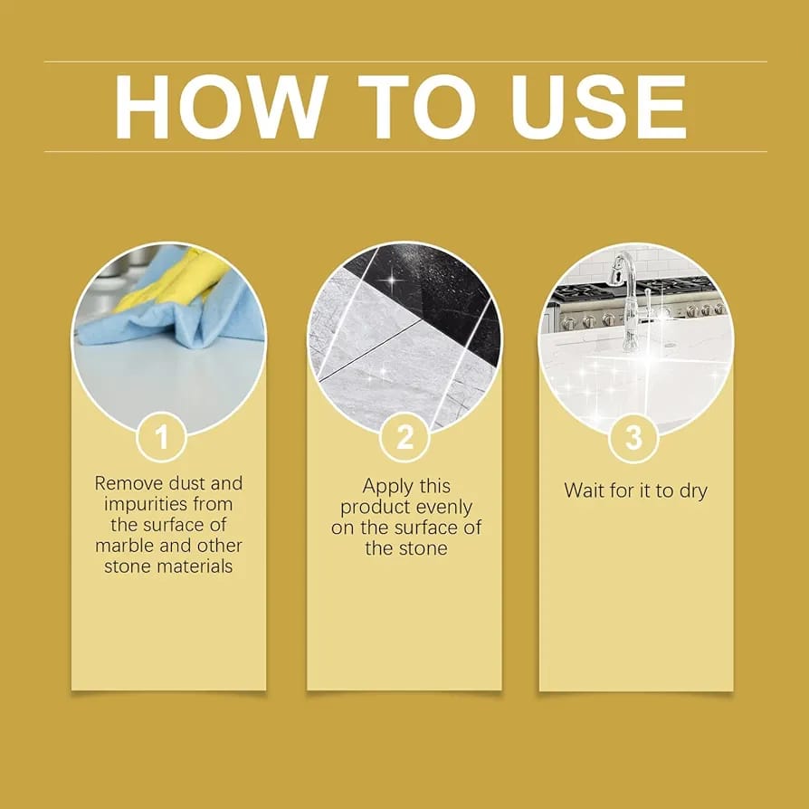 Marble & Tile Floor Cleaner for Shining Home, Kitchen, Bathroom(Tile cleaner) 100ml - Image 3
