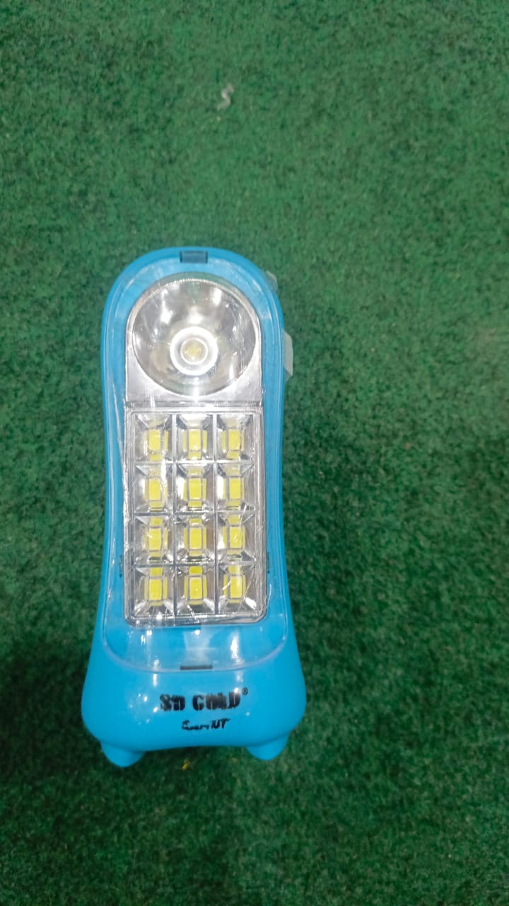 SD 707 flashlight rechargeable emergency light (RAndom Color) - Image 4