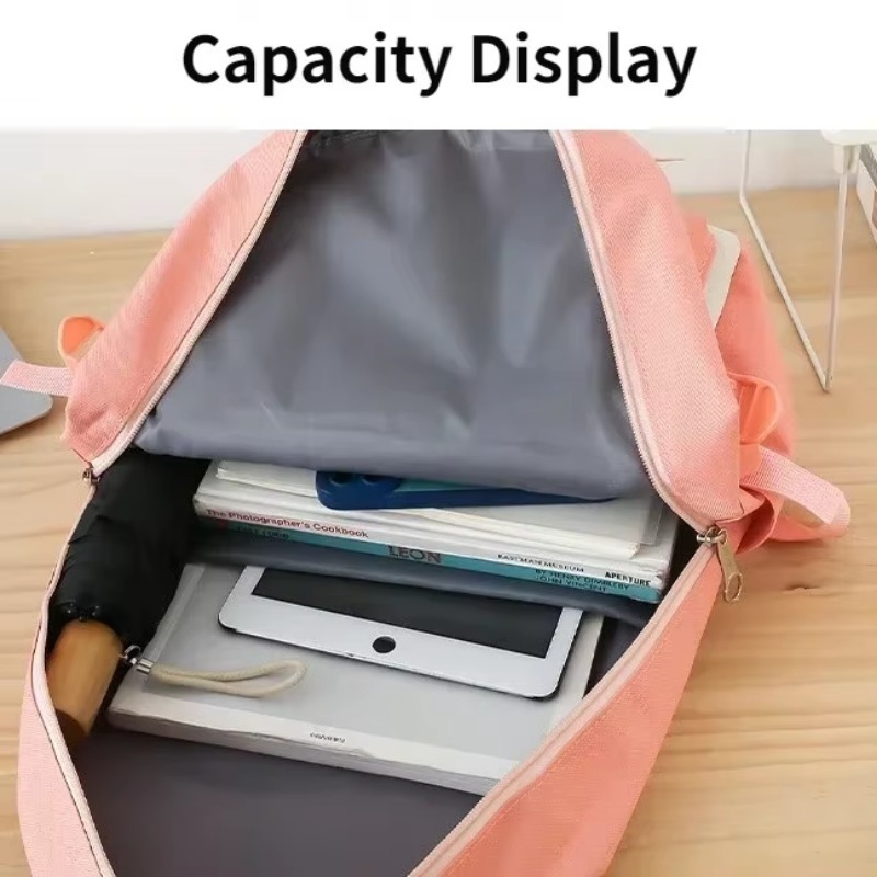 4-Piece School Bag Set: Stylish & Practical new arrival 2024 - Image 5