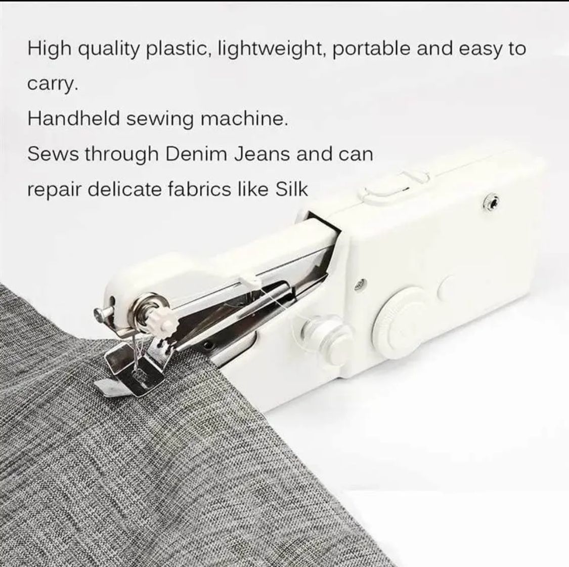 Handy Stitch Portable Cordless Sewing Machine for Quick Repairs on All Fabrics | Best Quality Sewing Portable Machine - Image 3