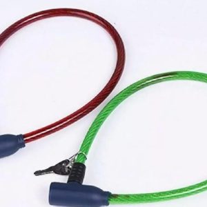 Cycle Safety Anti-Theft Steel Wire Lock Portable Security Lock With 2 Keys Cycle Lock