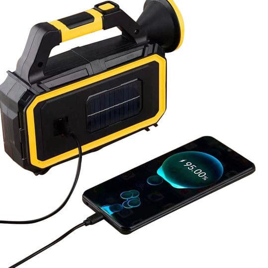 Solar Lantern Emergency Camping Lamp + Mobile Power Bank For Outdoor Camping Hiking - Image 3