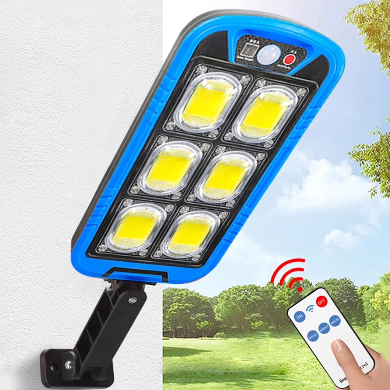 Solar Street COB Light With Sensor ZB-150B - Image 3