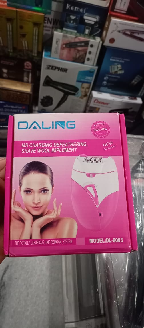 DALING DL-6003 Portable Women Depilation Epilatior Mini Electric Painless Lady' Hair Remover - Image 2