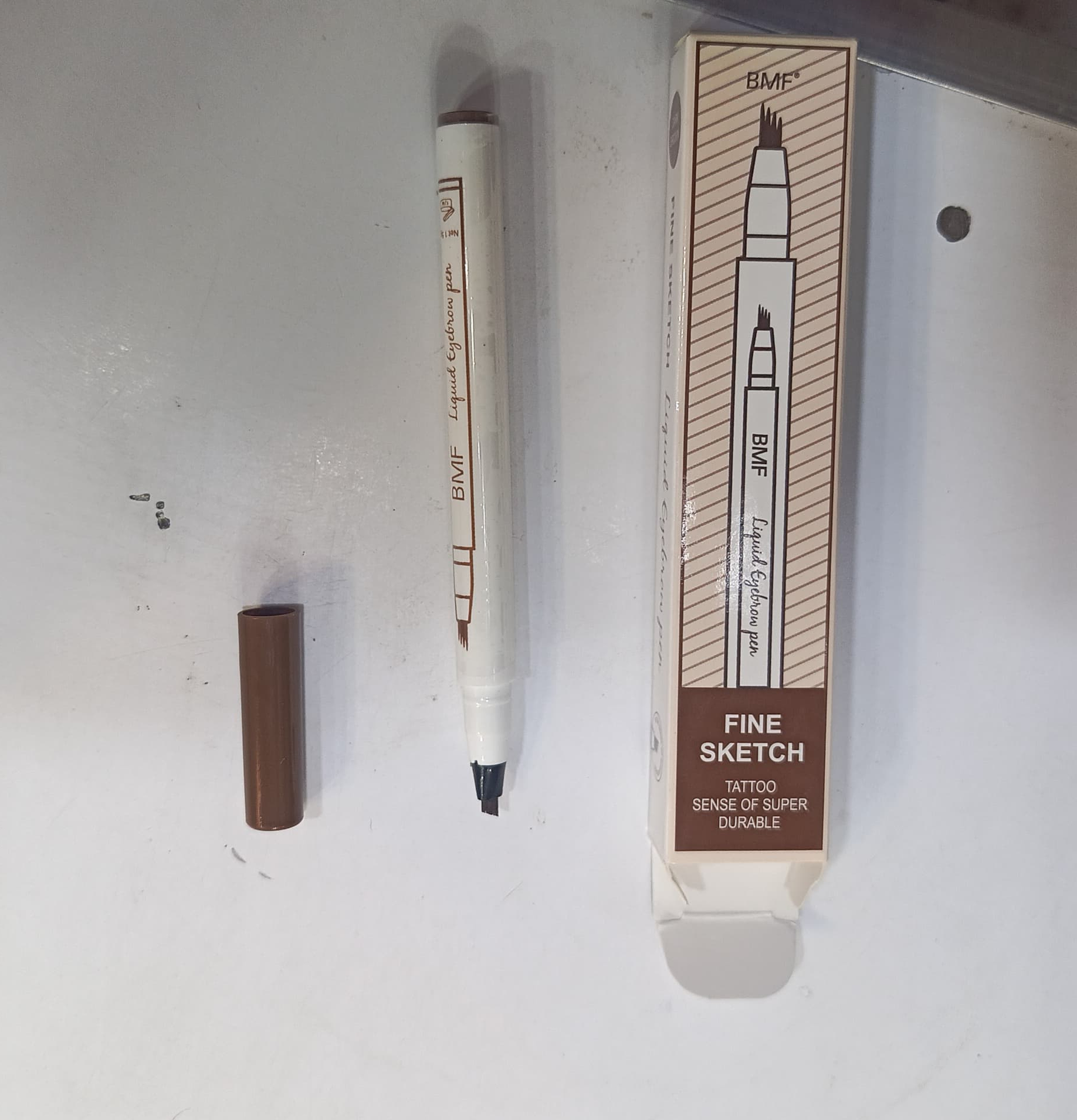Eyebrow Pencil Tint Tip Brow Tattoo Pen Paint Makeup Eyebrows Waterproof Cosmetic Eyebrow - Image 2