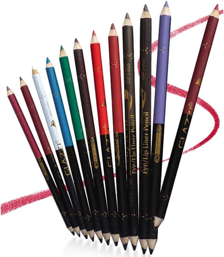 ( Pack of 6 )2 in 1 colors eye pencil multipurpose Eye Pencil (Random color) - Image 4